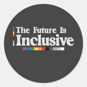 LGBT Pride: de toekomst is inclusief lesbiennes Ronde Sticker