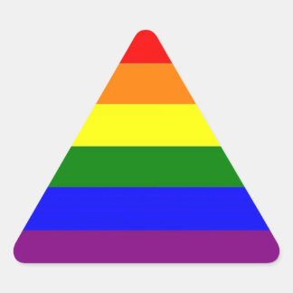 LGBT Pride Driehoek Sticker