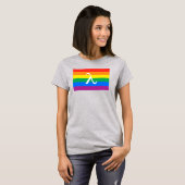 LGBT Pride en Activism Lambda T-shirt (Voorkant volledig)