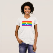 LGBT Pride en Activism Lambda T-shirt (Voorkant volledig)