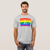LGBT Pride en Activism Lambda T-shirt (Voorkant volledig)
