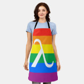LGBT Pride en Activisme Lambda Schort (Gedragen)