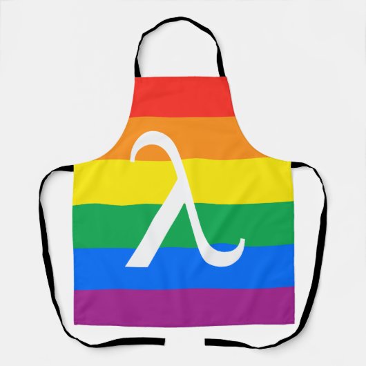 LGBT Pride en Activisme Lambda Schort (Voorkant)