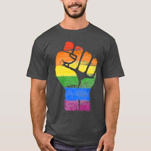 LGBT Pride en Macht T-shirt (Voorkant)