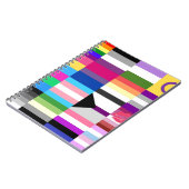 LGBT Pride Flag Collage Notitieboek (Linkerzijde)