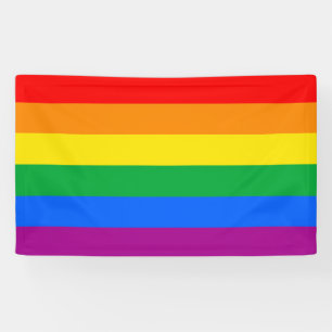 LGBT Pride Flag/Regenboogvlag Spandoek