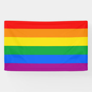 LGBT Pride Flag/Regenboogvlag Spandoek