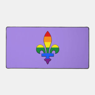 LGBT-pride fleur-de-lis Bureaumat