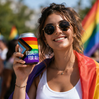 LGBT Pride - Gelijkheid voor Iedereen Blikjeskoeler