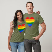LGBT-pride-hart T-shirt (Unisex)