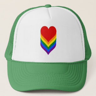 LGBT pride-hart Trucker Hat Trucker Pet