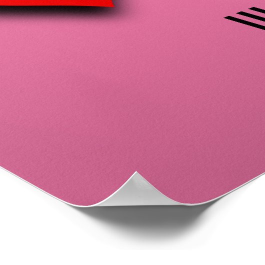 LGBT pride hearts Poster (Coin)