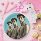 LGBT Pride Heetste Hunks op de Planeet Papieren Bordje (Feest)