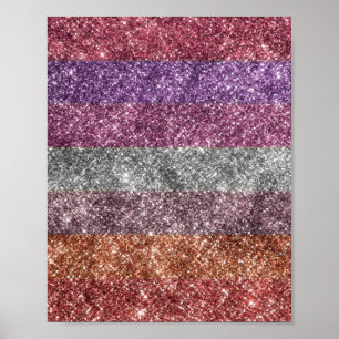 LGBT+Pride - homo. Queer-liefde. Regenboog Poster