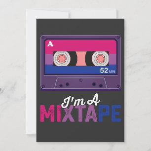 LGBT Pride I m A Mixtape Cassette Bi Kaart