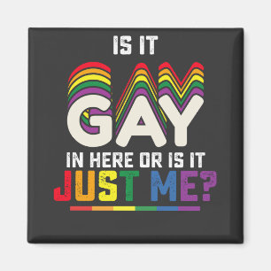 LGBT Pride Is het hier gay of is het alleen mij Magneet