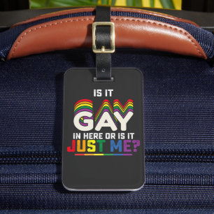 LGBT Pride is het hier in de homo of is het gewoon Bagagelabel