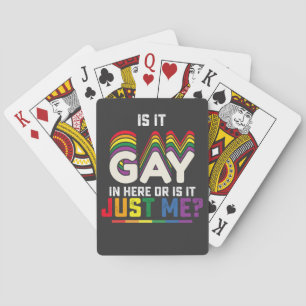LGBT Pride is het hier in de homo of is het gewoon Pokerkaarten
