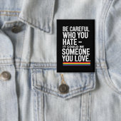 LGBT Pride is voorzichtig wie je haat tegen de gra Button (Insitu)