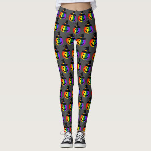LGBT+ Pride Jack-O'-Lantern Leggingen Leggings