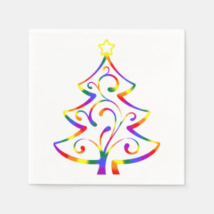 LGBT+ Pride kerstboompapier — Luiers Servet
