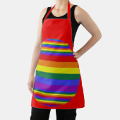 LGBT Pride Kleuren Vrouwen Schort (Insitu)