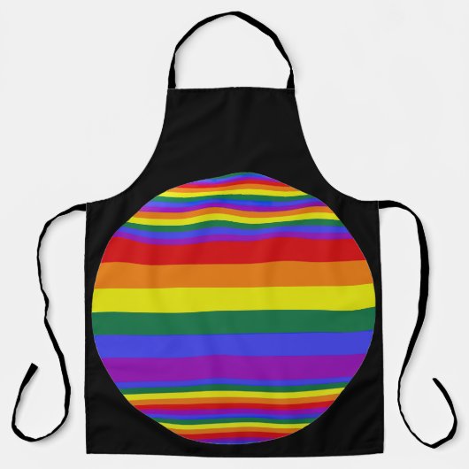 LGBT Pride Kleuren Vrouwen Schort (Voorkant)