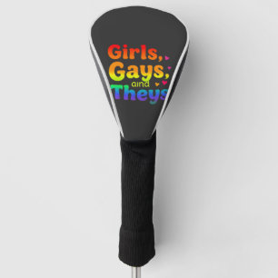 LGBT Pride Maand Inclusie voor Meisjes, Homoseksue Golfheadcover