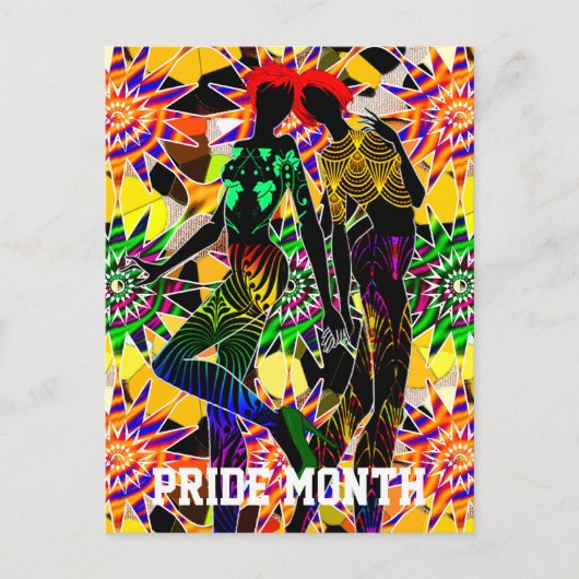 LGBT Pride Month Briefkaart (Voorkant)