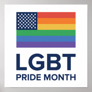 LGBT Pride Month Verenigde Staten Poster