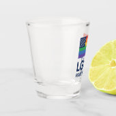LGBT Pride Month | Verenigde Staten Shot Glas (Links)