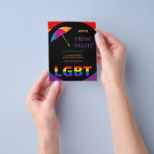 LGBT Pride Night Flyer (Hand)