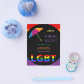 LGBT Pride Night Flyer (Enkel)