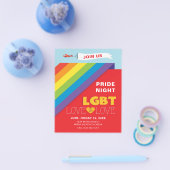LGBT Pride Night Flyer (Enkel)