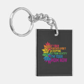 LGBT Pride Ouders die me nu toelaten dat je moeder Sleutelhanger (Voorkant Links)