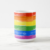 LGBT Pride Paint Koffiemok (Center)