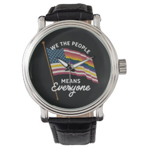 LGBT Pride Parade Wij Mensen Betekent Iedereen  Horloge