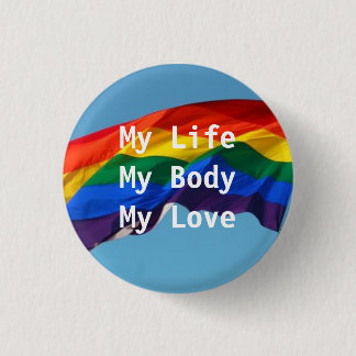 LGBT Pride Pin Ronde Button 3,2 Cm