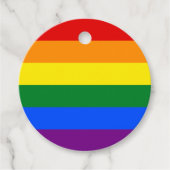 LGBT Pride Rainbow Bedankjes Labels (Voorkant)