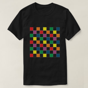 LGBT Pride Rainbow Checker T-shirt