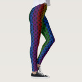 LGBT Pride Rainbow Color Motif Leggings (Droite)