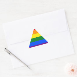 LGBT Pride Rainbow Driehoek Sticker