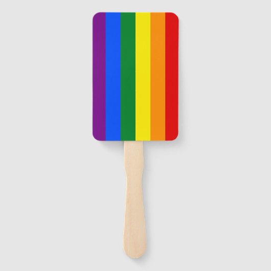 LGBT Pride Rainbow Handwaaier (Achterkant)