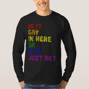 Lgbt Pride Rainbow is het hier of is het gewoon T-shirt