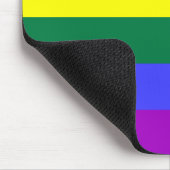 LGBT Pride Rainbow-vlag Muismat (Hoek)