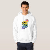 LGBT+Pride. Regenboog. Hoodie (Voorkant volledig)