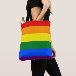 LGBT Pride regenboogstripes Draagtas