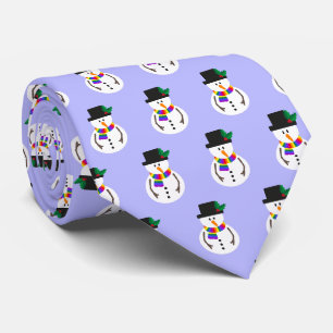 LGBT+ Pride Sneeuwman Knoop Stropdas