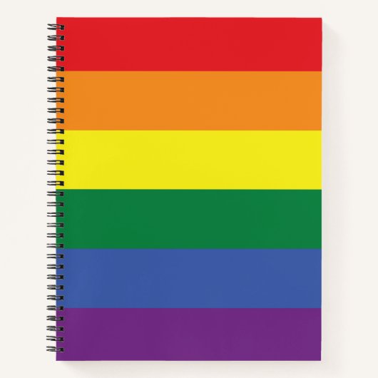 LGBT Pride Spiral Notitieboek (Voorkant)