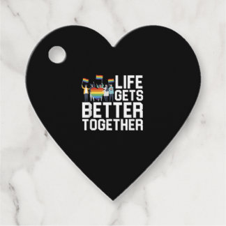LGBT Pride Support Life Gets Better Together Inclu Bedankjes Labels
